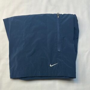 Nike Navy Blue Windbreaker with Zip Pocket
